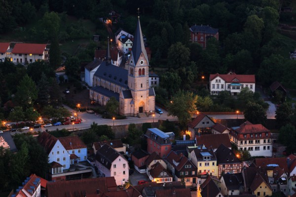 Old town and church to our beloved woman
