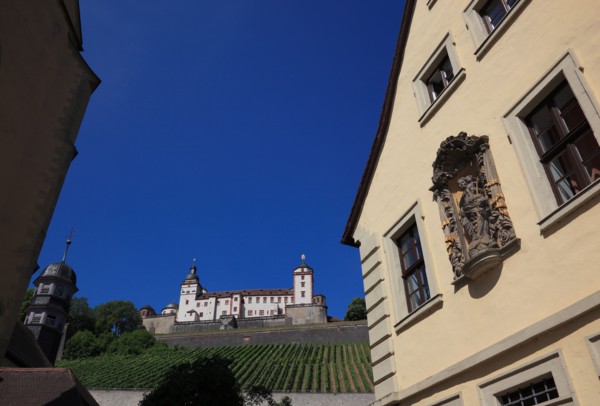 Rectory at the santa burkard basilica,fortress Marienberg