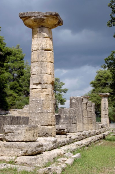 Greece, Olympia, Temple of Hera