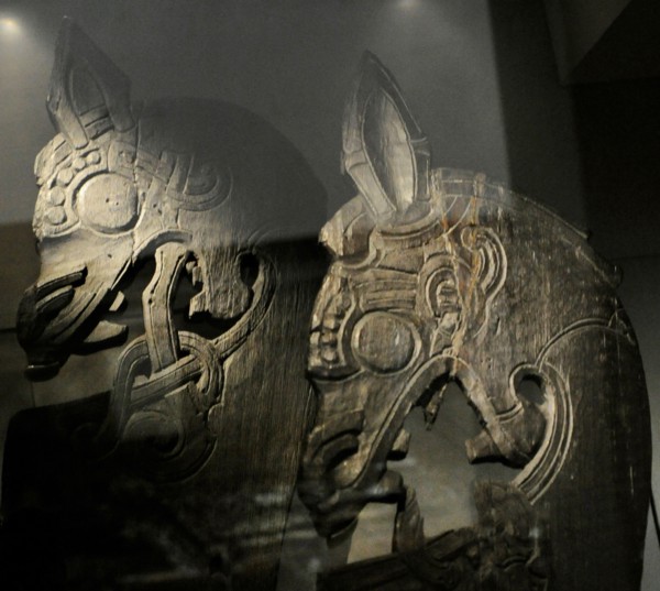 Carved wooden figures used as offerings