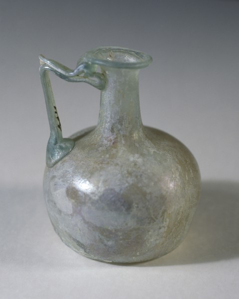 Roman glass jug, 1st century AD. Spain.