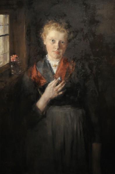 Girl at a Window