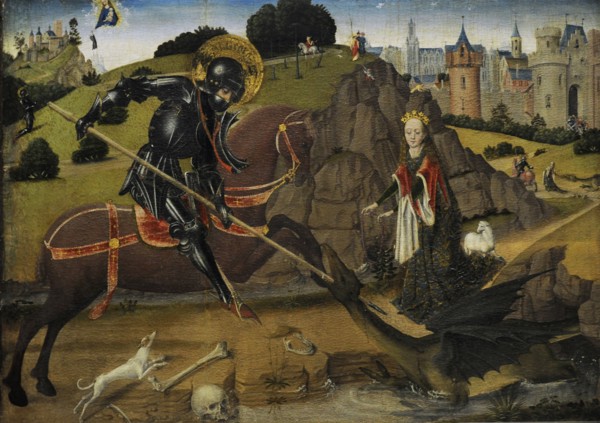 Altarpiece of Saint George, ca.1460, by Master of the Legend of Saint George