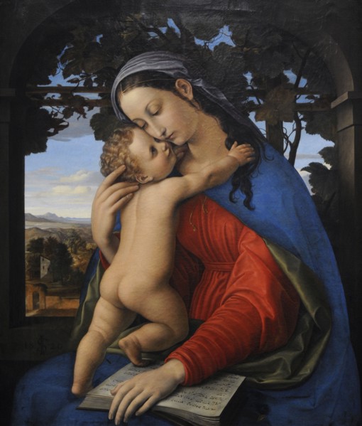 Mary and the Child, 1820, by Julius Schnorr von Carolsfeld