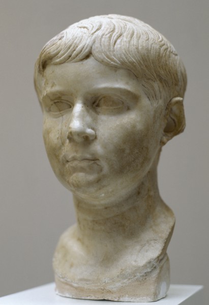 Bust of Roman politician Lucius Caesar
