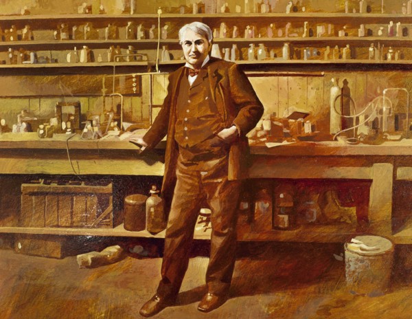 Thomas Alva Edison.