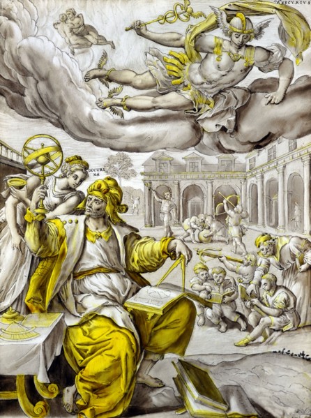 Mercury and Childhood from a Cycle of Planets and Age of Man.