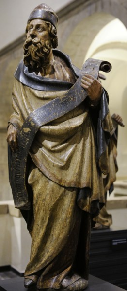 One of the Eight Prophets from the historical Cologne Town Hall.