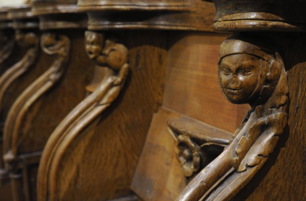Choir Stalls of the Collegiate Church of St. George.