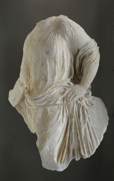 Athena Nike temple. Nike in a quiet pose.