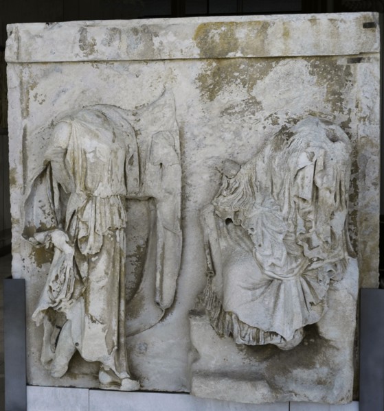 The 32nd metope of The Annunciation.