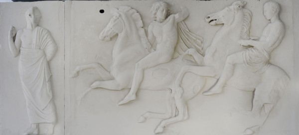 West frieze.