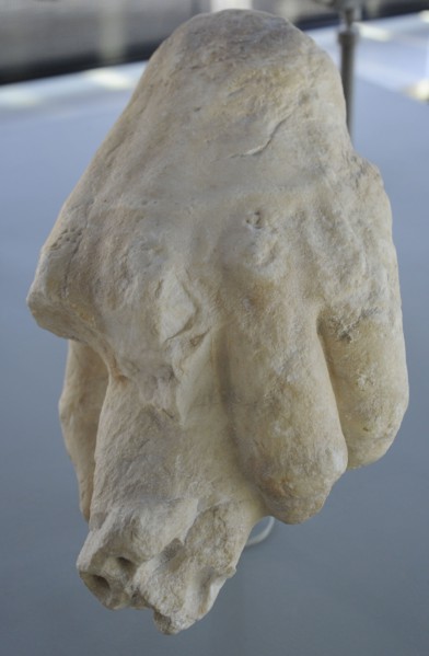 The left hand of Zeus.