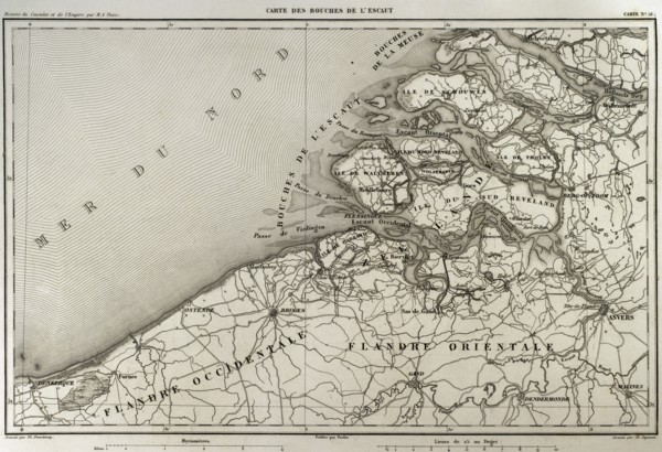 Mouth of Scheldt river.