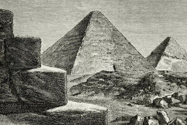 Giza Pyramid complex.
