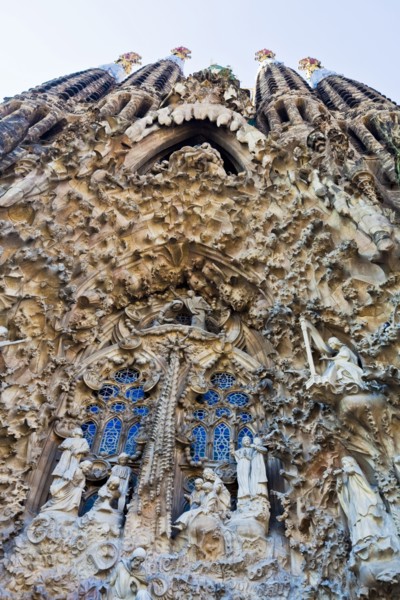 Basilica of the Sagrada Familia.