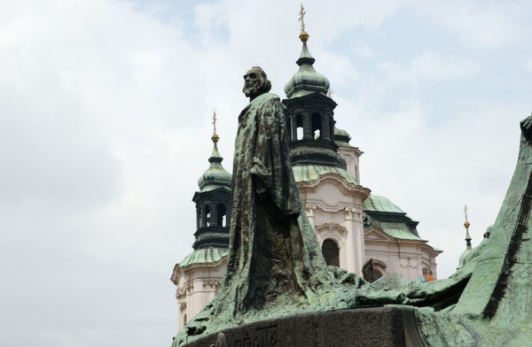 Jan Hus Memorial.