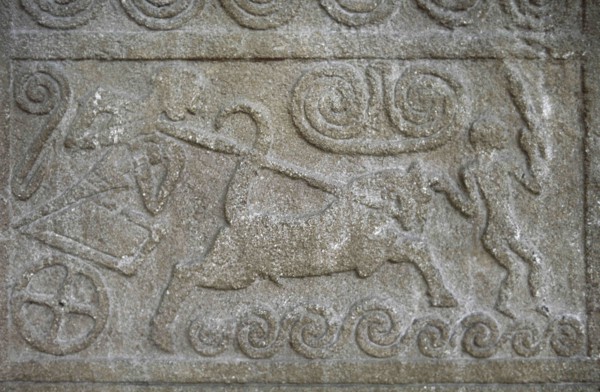 A chariot scene.