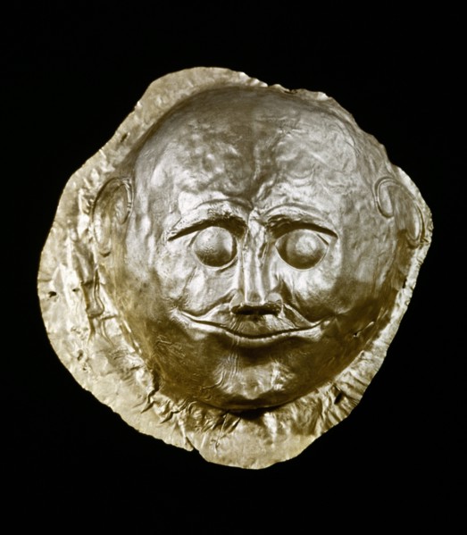 Funerary mask.