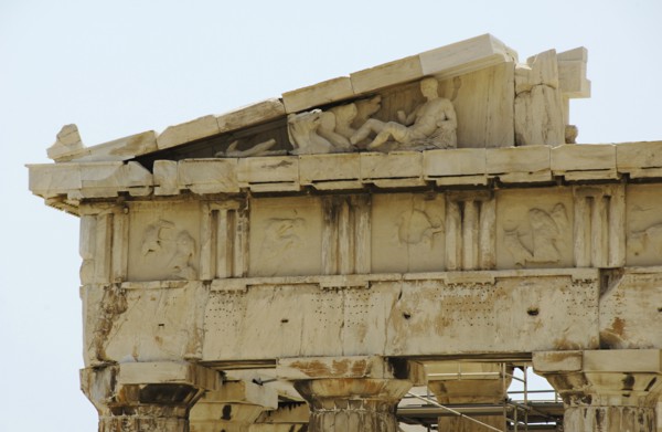 The Doric order.