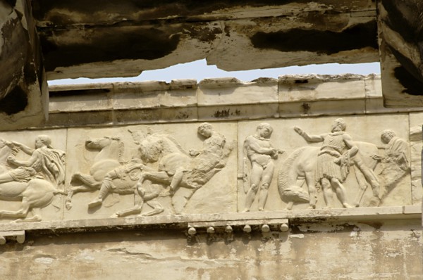 High-reliefs, under direction of Phidias.