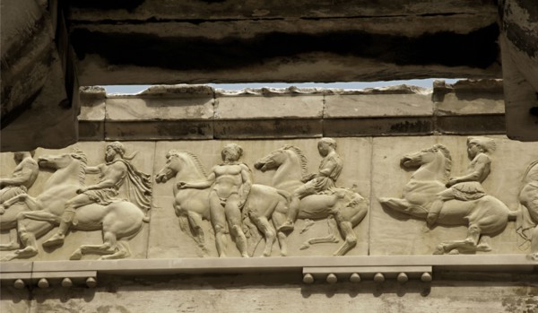 High-reliefs, under direction of Phidias.