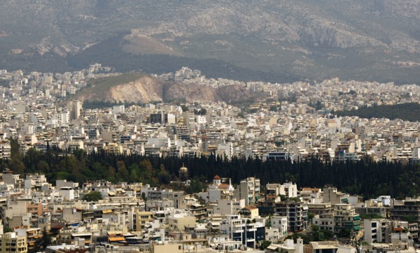 Athens. General view of the city.