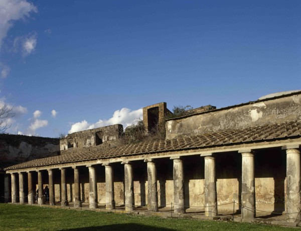 Palaestra of the Stabian Baths.
