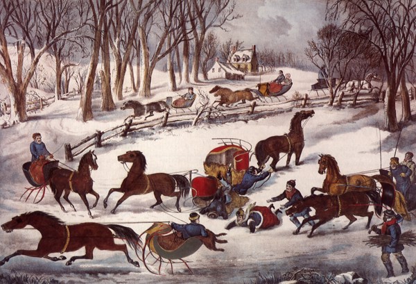 A Spill Out on the Snow