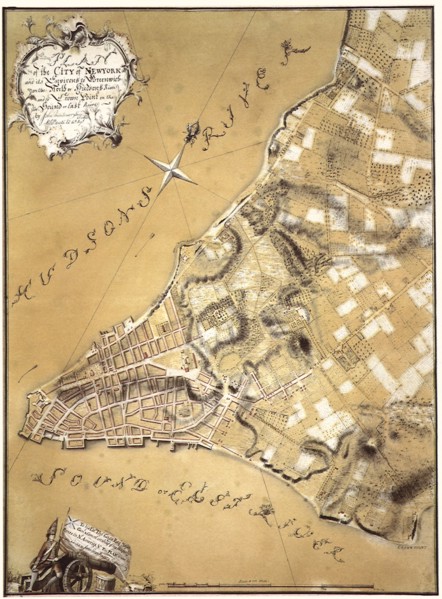 A Plan of the City of New York and Its Environs
