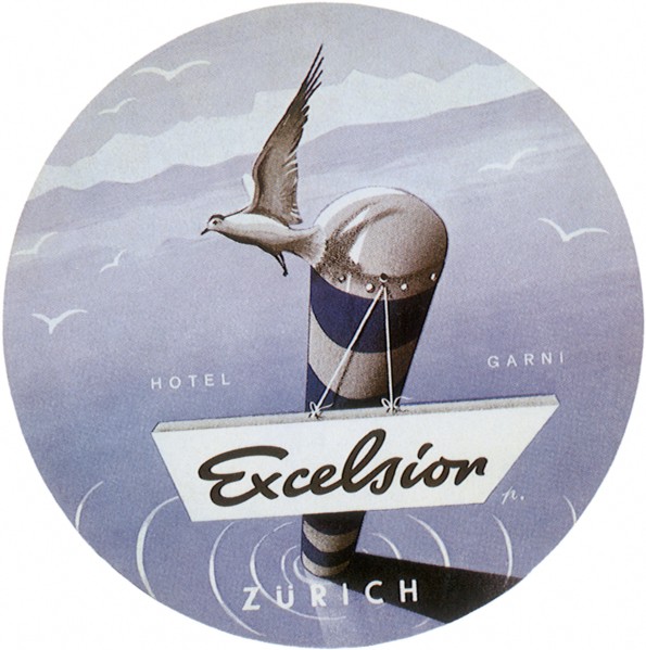 Luggage Label from Switzerland