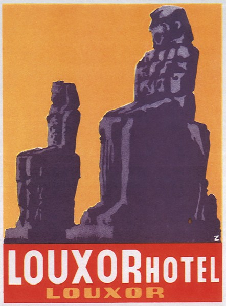 Luggage Label from Egypt