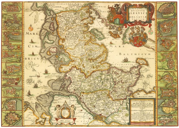 Border Map 1652