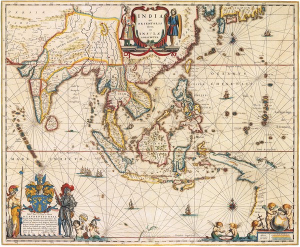 Map of East Indies 1635