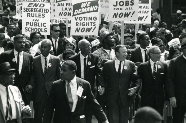 Civil Rights leaders at March on Washington