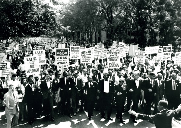 Civil Rights leaders at March on Washington