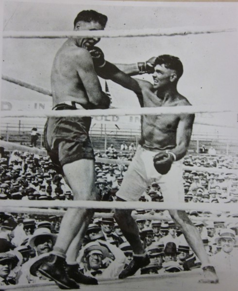 Unidentified 1920-era  Boxing match