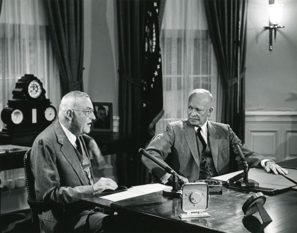 John Foster Dulles and Ike