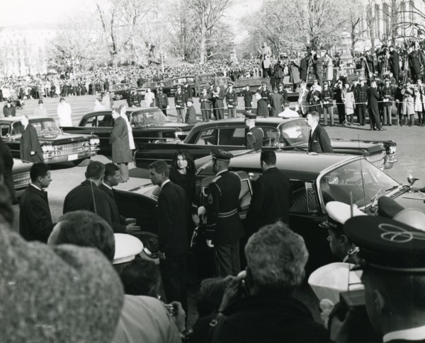 Funeral Family at Arlington Cemetery