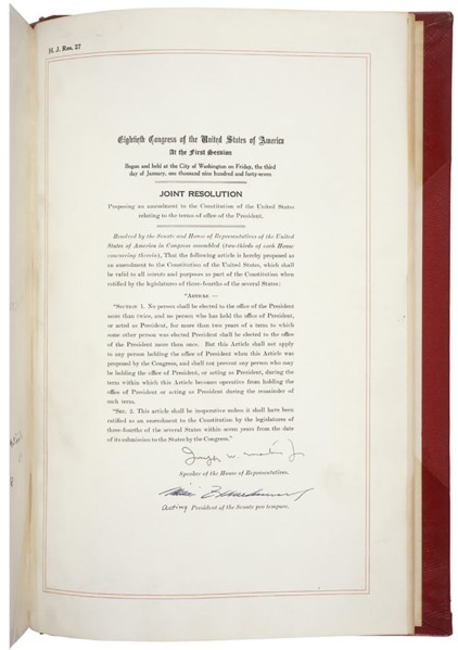 Joint Resolution Proposing the Sixteenth Amendment to the United States Constitution page 1.