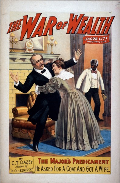 The War of Wealth Poster  circa 1895.
