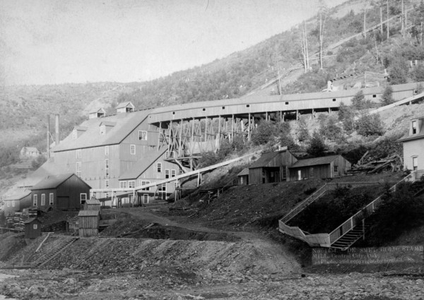 De Smet Gold Stamp Mill, Central City, Dakota Territory 1888.