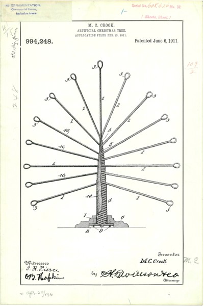 Artificial Christmas Tree 1911.