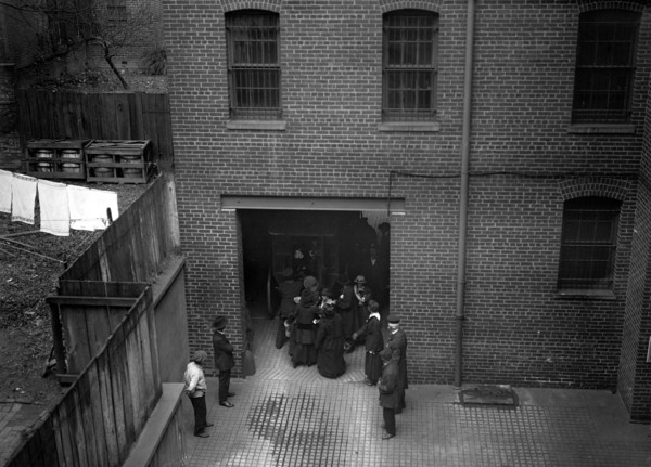 Woman Suffraggette in jail circa 1917.
