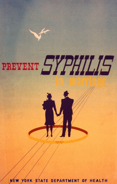 Prevent syphilis in marriage circa 1940.