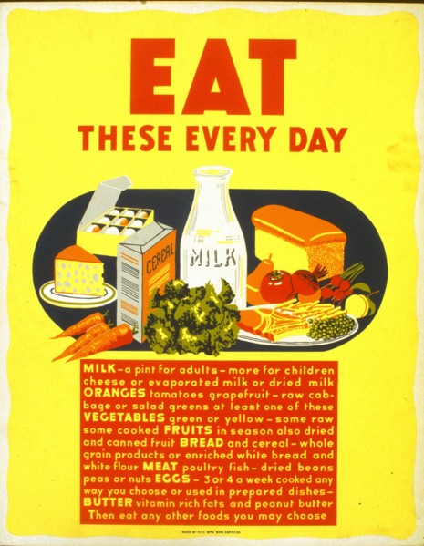 Eat these every day circa 1941-1943.