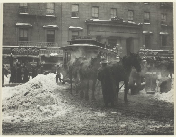 1893 Art Work -  The Terminal - Alfred Stieglitz.
