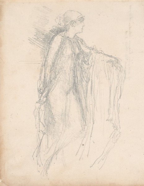 1893 Art Work -  The Cap - James McNeill Whistler.