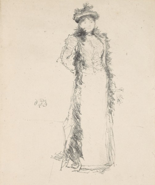 1893 Art Work -  Beatrix Whistler - James McNeill Whistler.