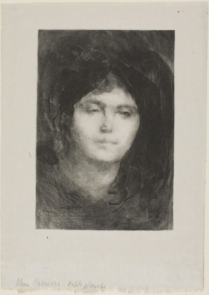 1893 Art Work -  Madame Eugene Carriere Eugene Carriere.